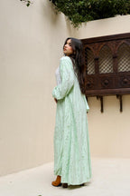 Snipped Summer Cotton Set-Mint