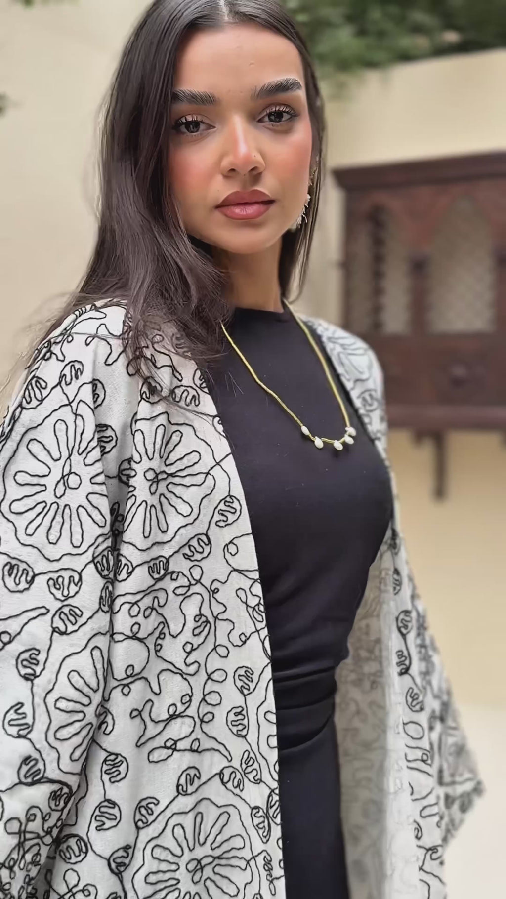 Dey Handmade Kaftan- Black